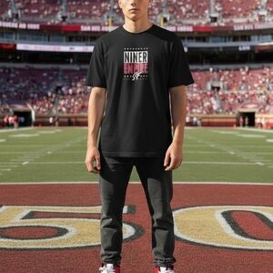 San Francisco 49ers Black Graphic Men's T-Shirt GREAT CHRISTMAS GIFT!!!!
